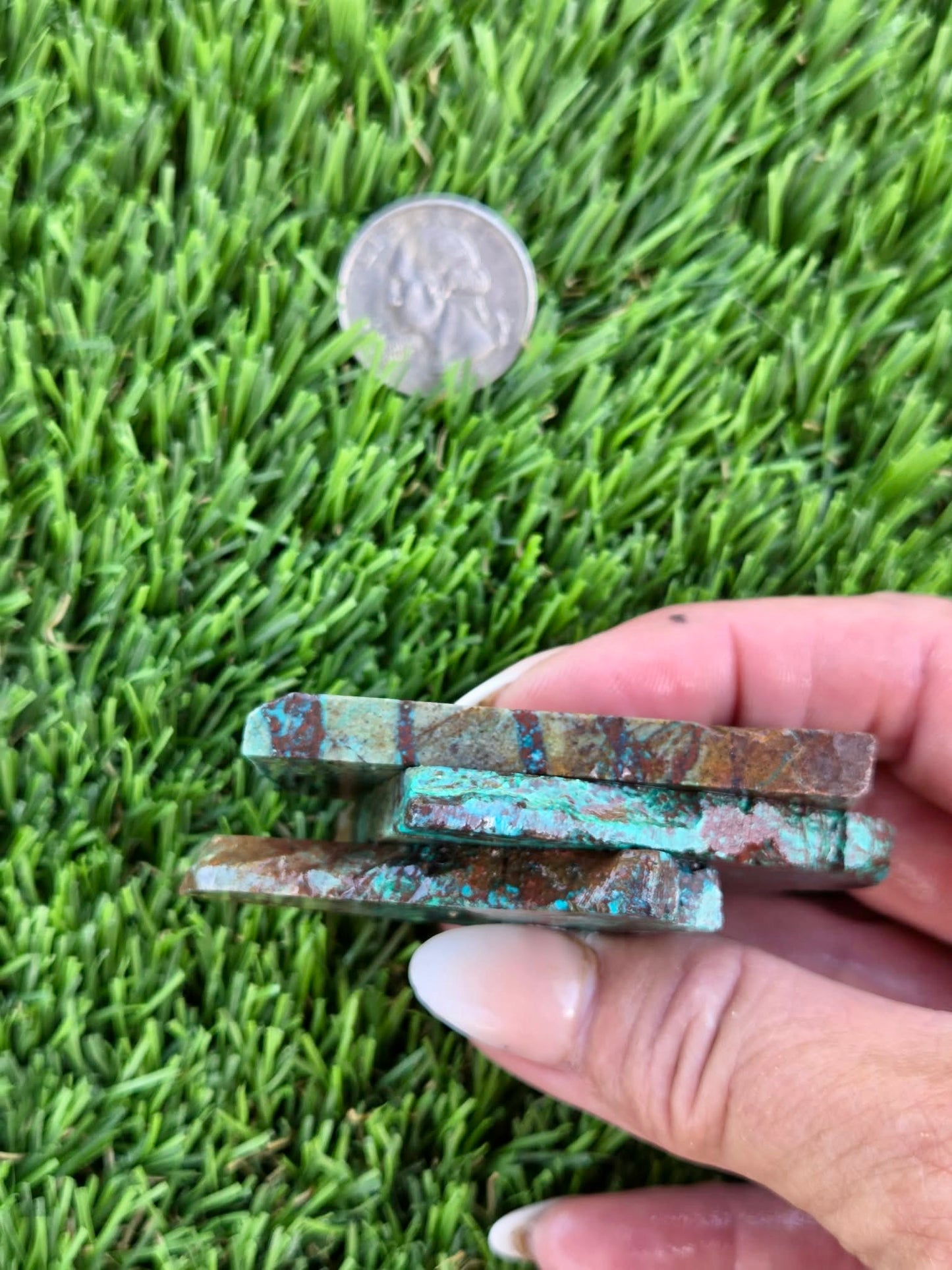 Globe Chrysocolla Slab Bundle-SB51