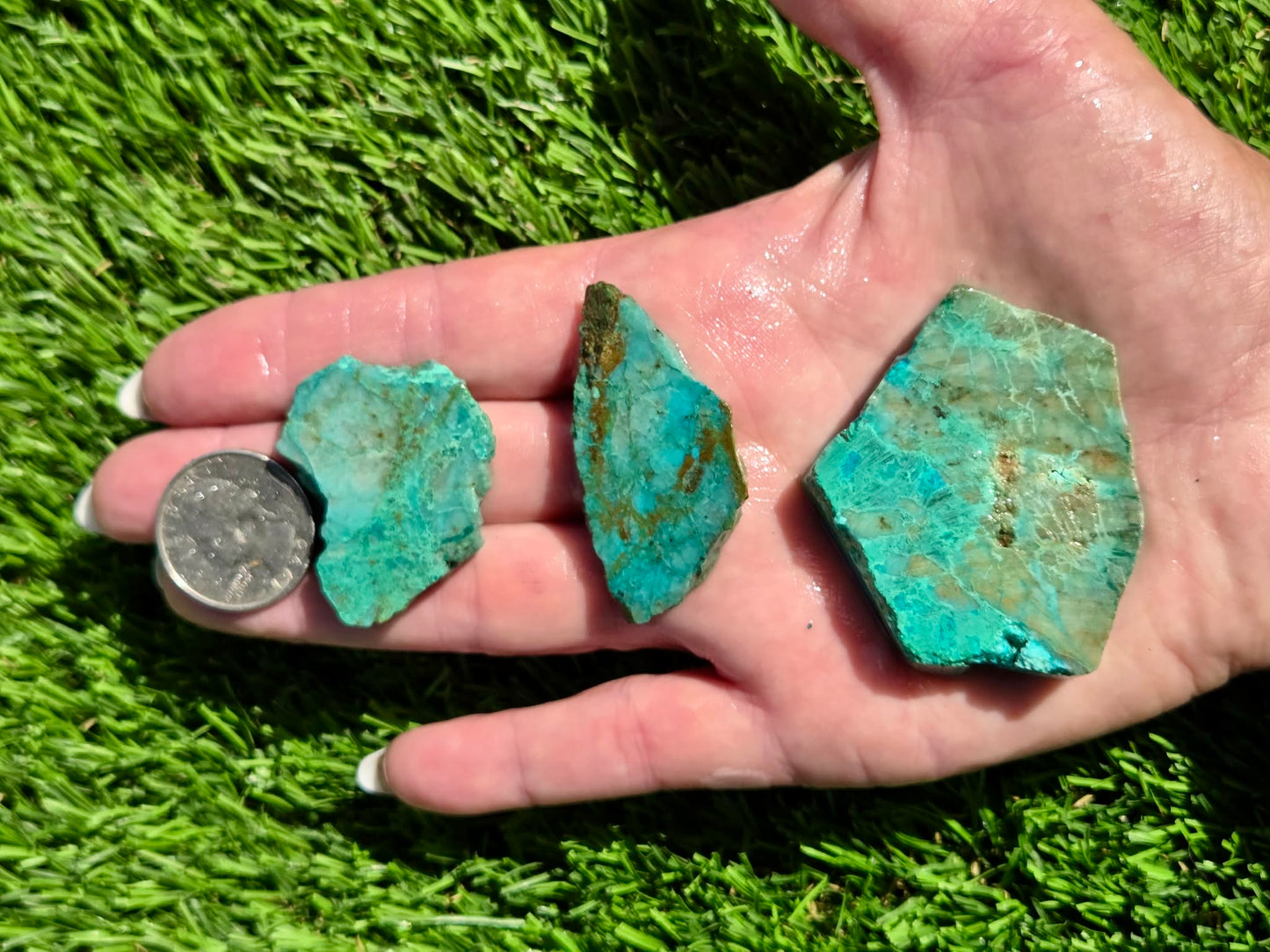 Malachite & Cooperite Slab Bundle SB161