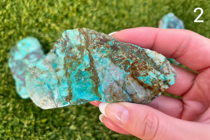 Globe Chrysocolla Slabs