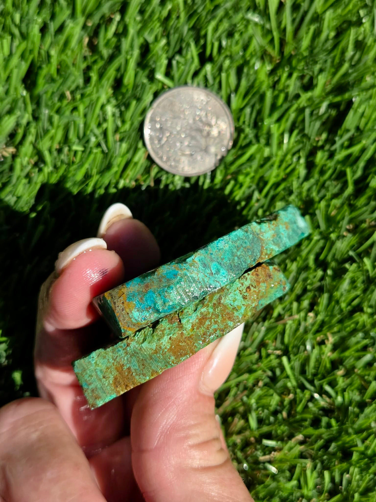 Globe Chrysocolla Slab Bundle-SB16