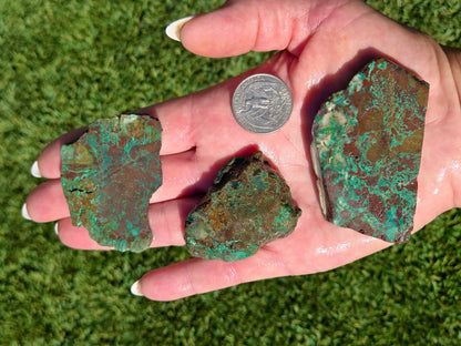 Globe Chrysocolla Slab Bundle-SB57