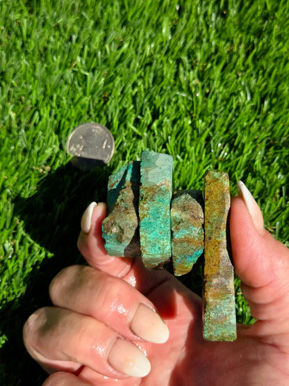 Globe Chrysocolla Slab Bundle-SB15