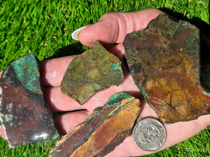 Chrysocolla Slab Bundle – Parker SB82