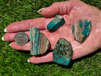Rawley Mine Chrysocolla Slab Bundle SB113