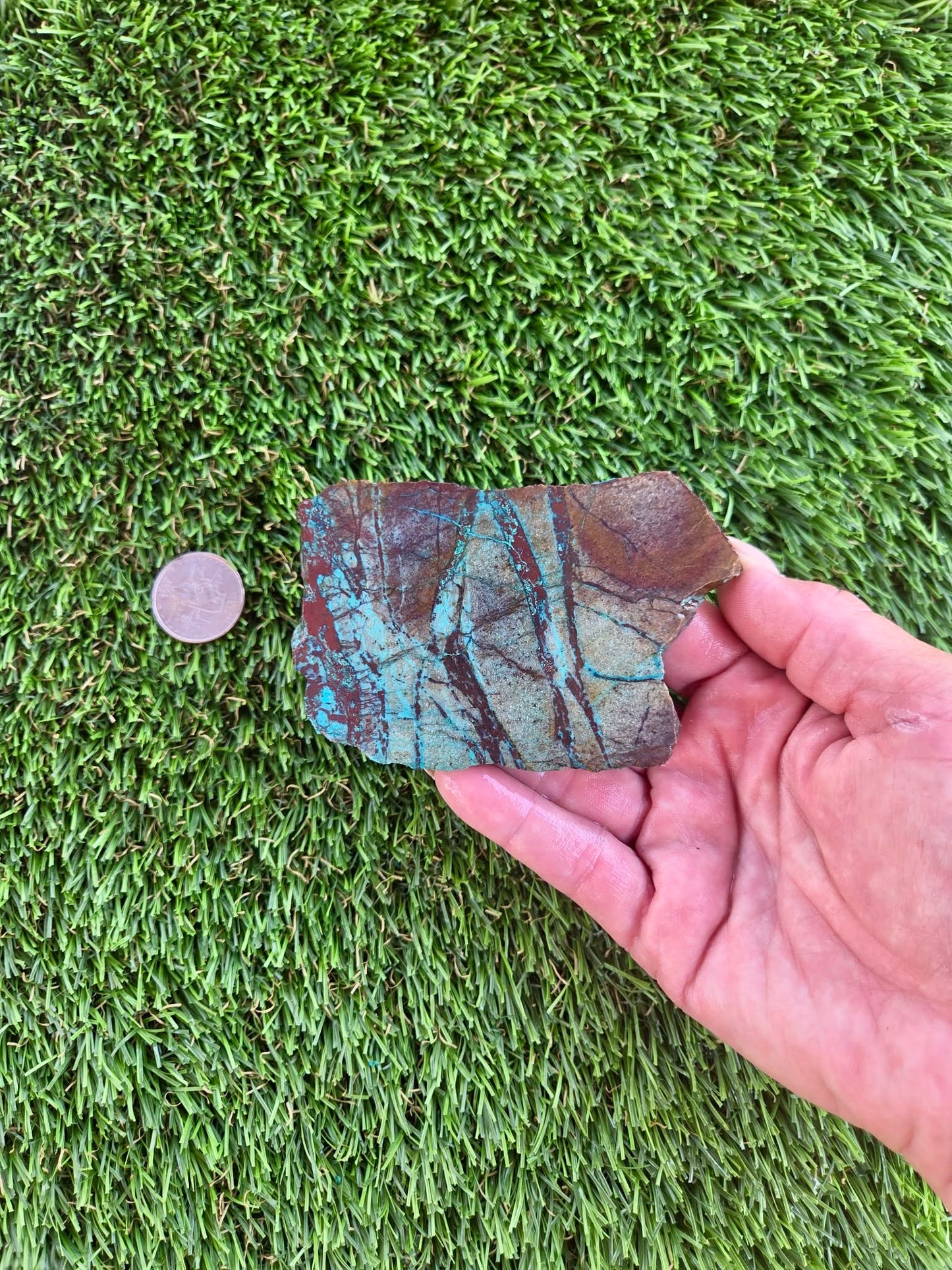 Globe Chrysocolla Slabs A56-60
