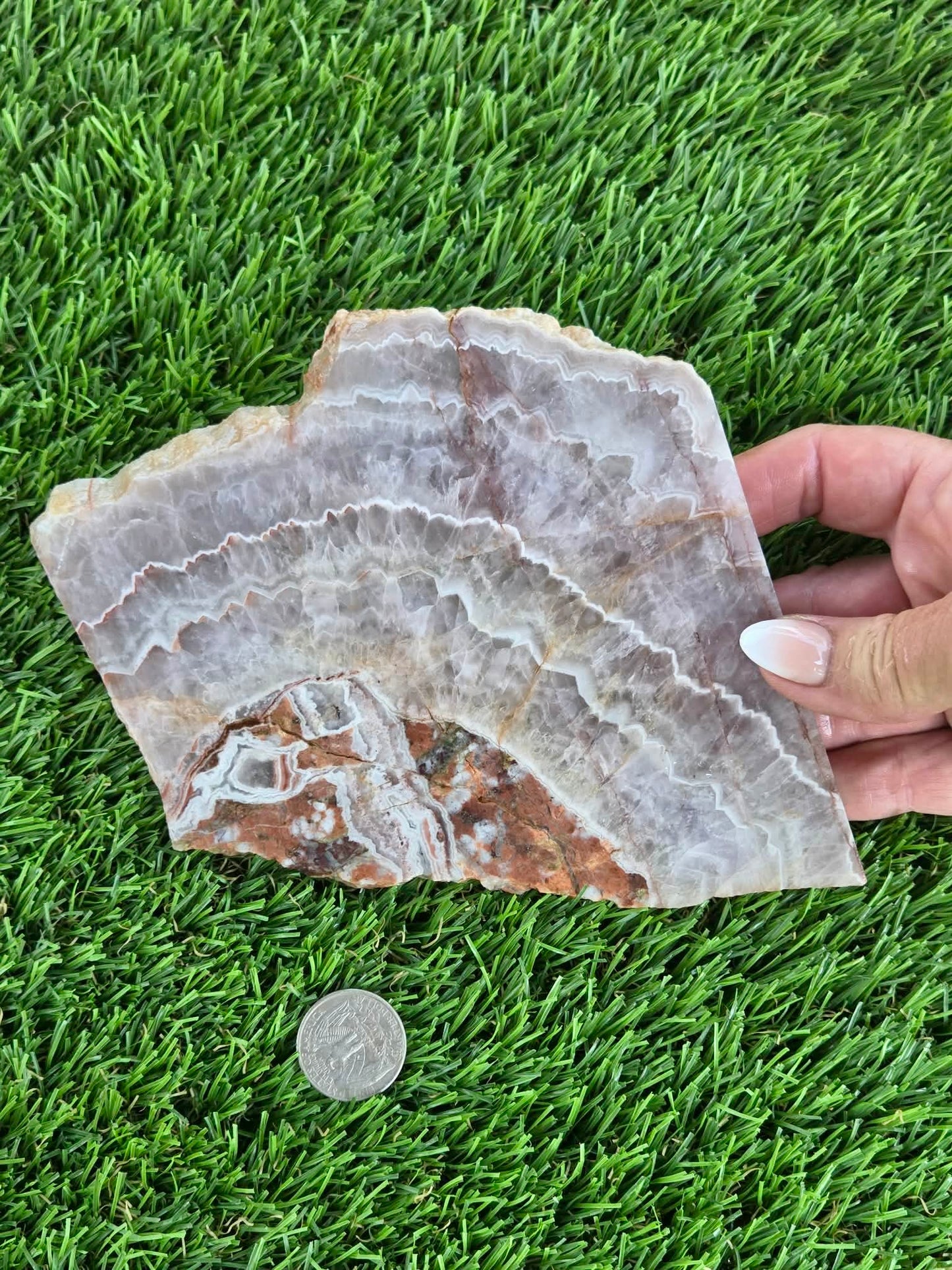Mineral Mountain Chevron Amethyst Slabs K520-522