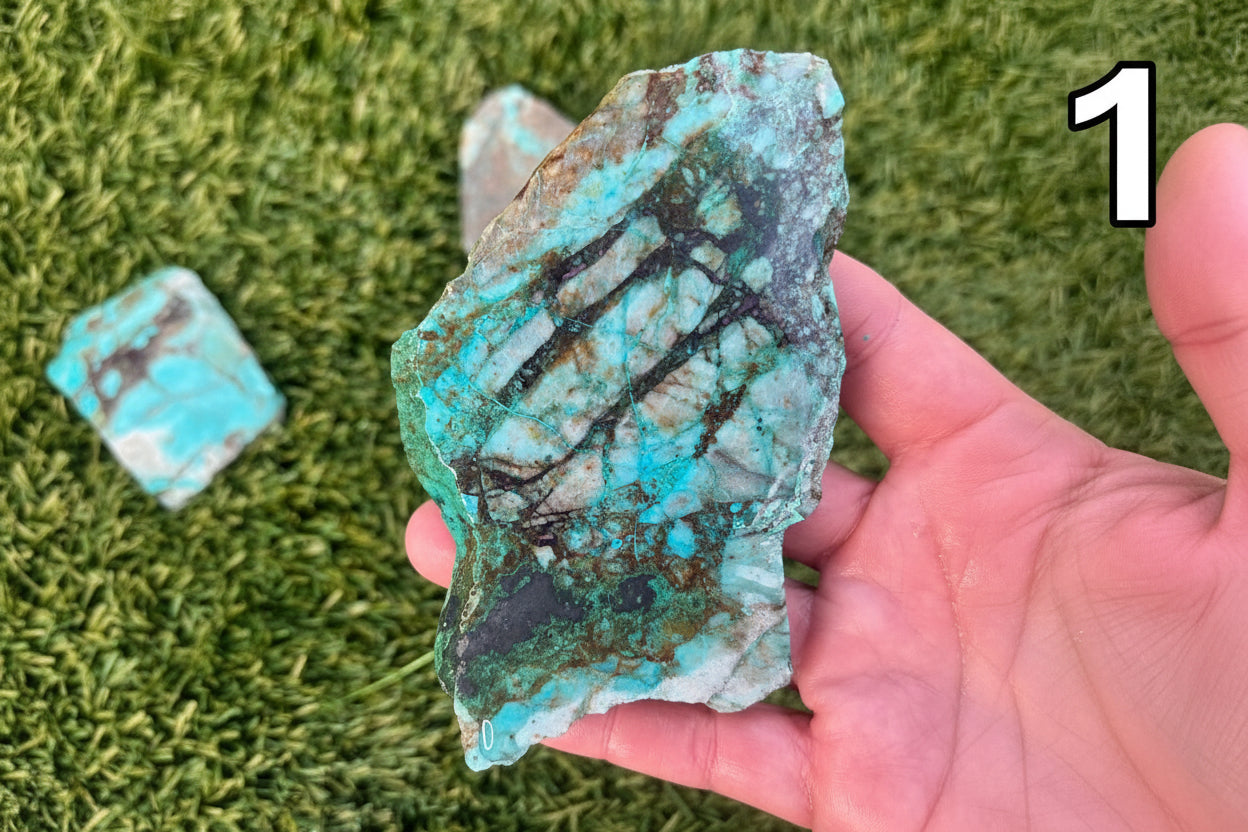 Globe Chrysocolla Slabs