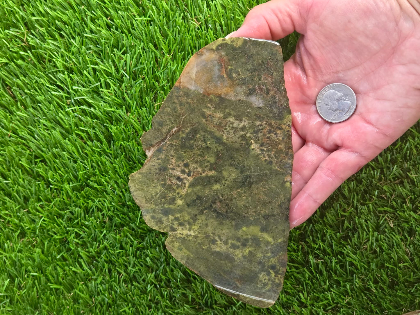 Green Serpentine Slabs S885–890