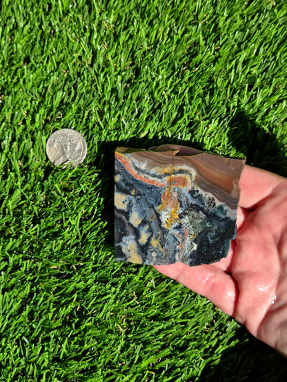 Indonesian Banded Hematite Slabs O693-698