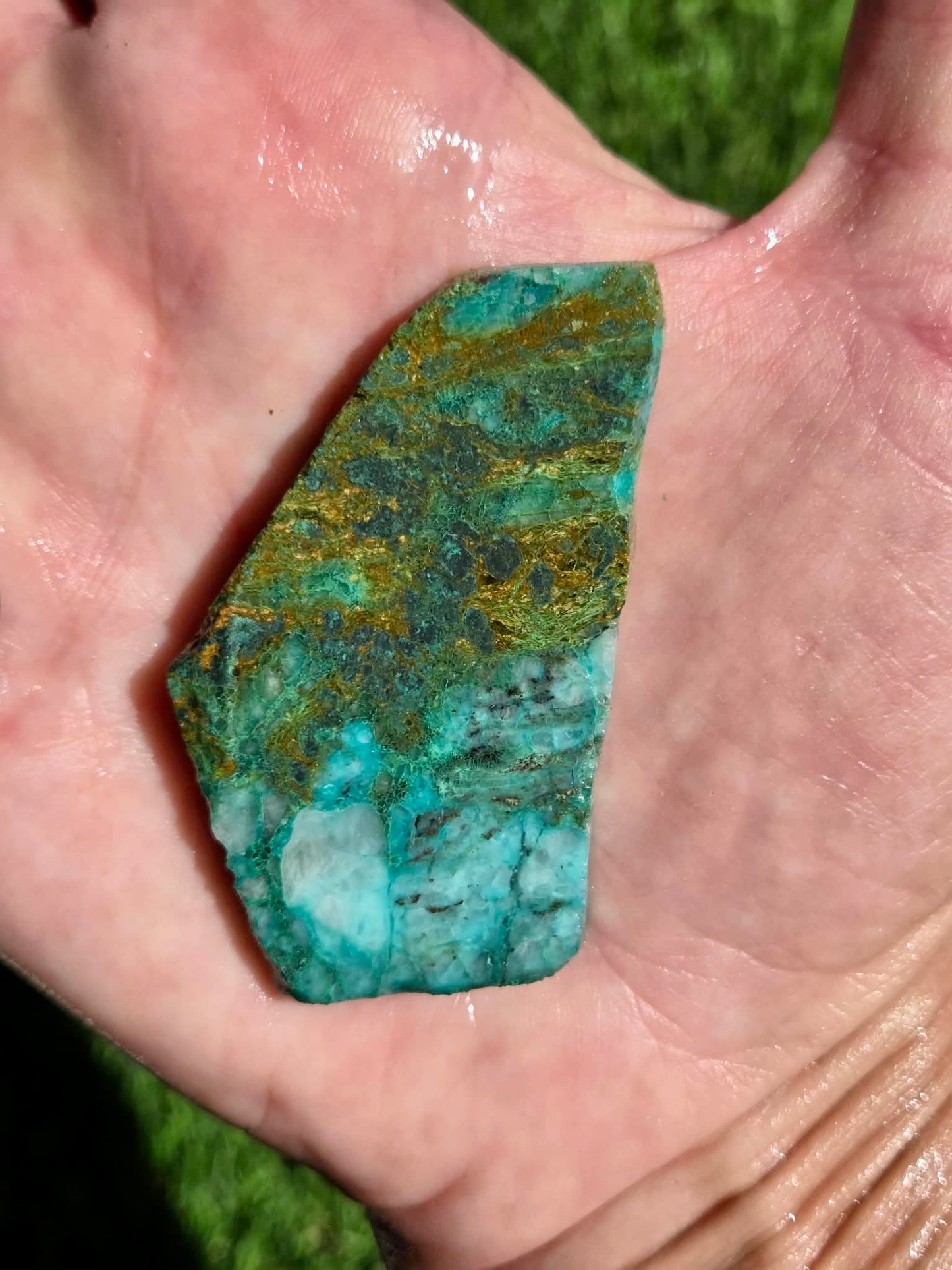 Globe Chrysocolla Slab Bundle-SB39