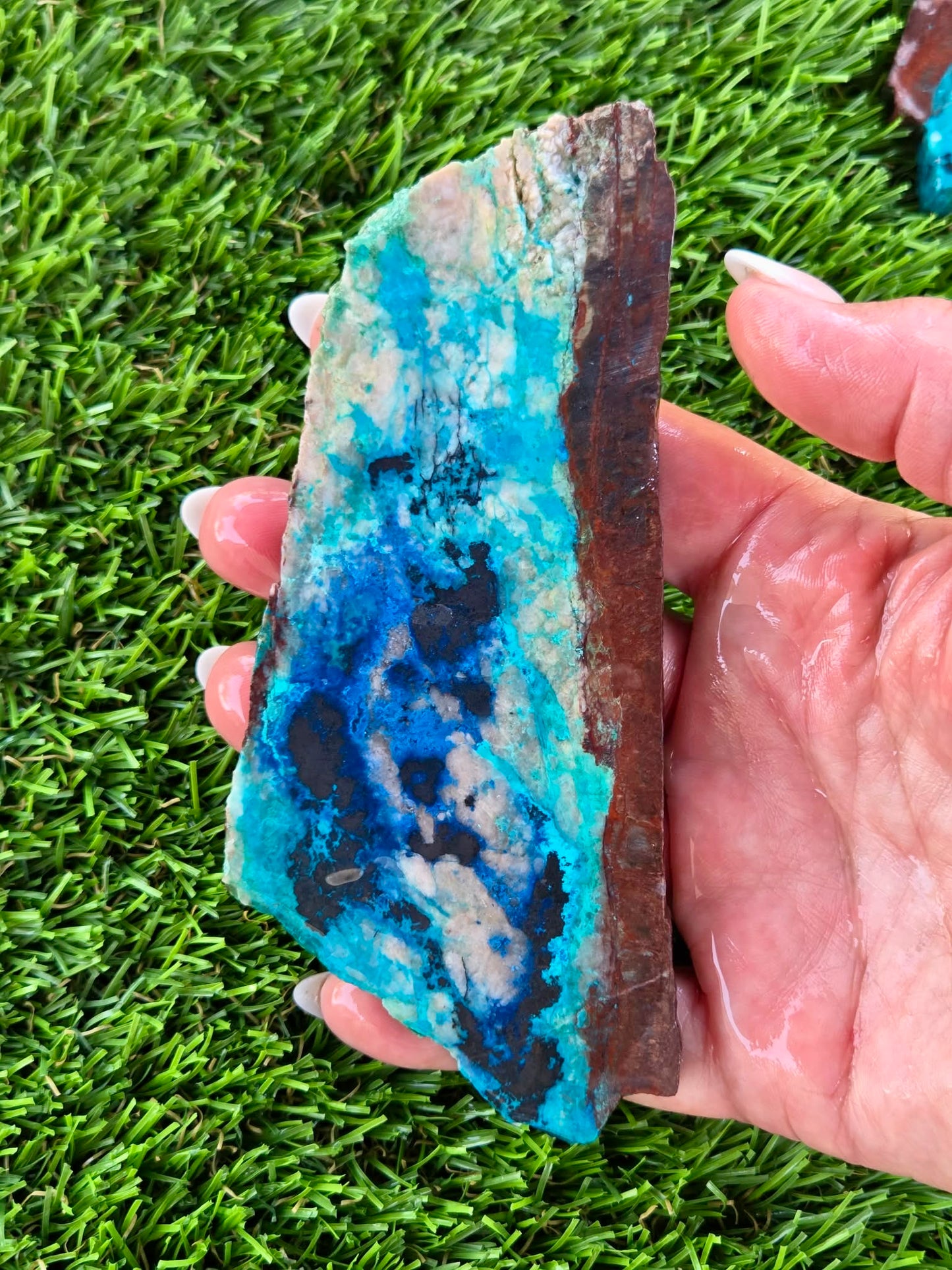 Shattuckite Slabs B107-112