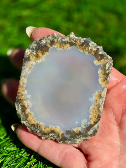 Blue Luna Agate Slabs H385-390