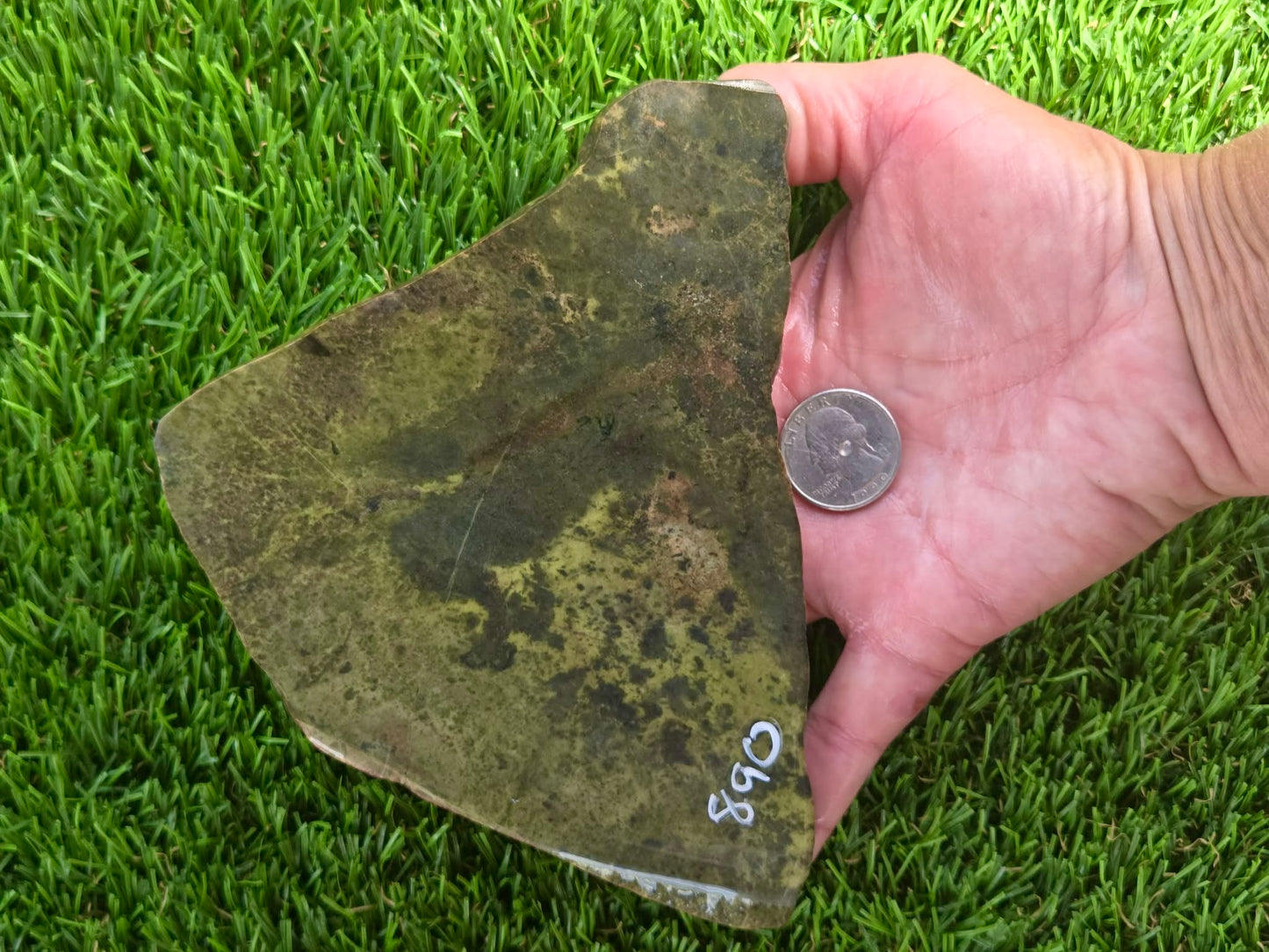 Green Serpentine Slabs S885–890