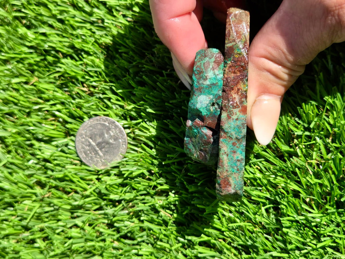 Malachite & Chrysocolla Slab Bundle SB165
