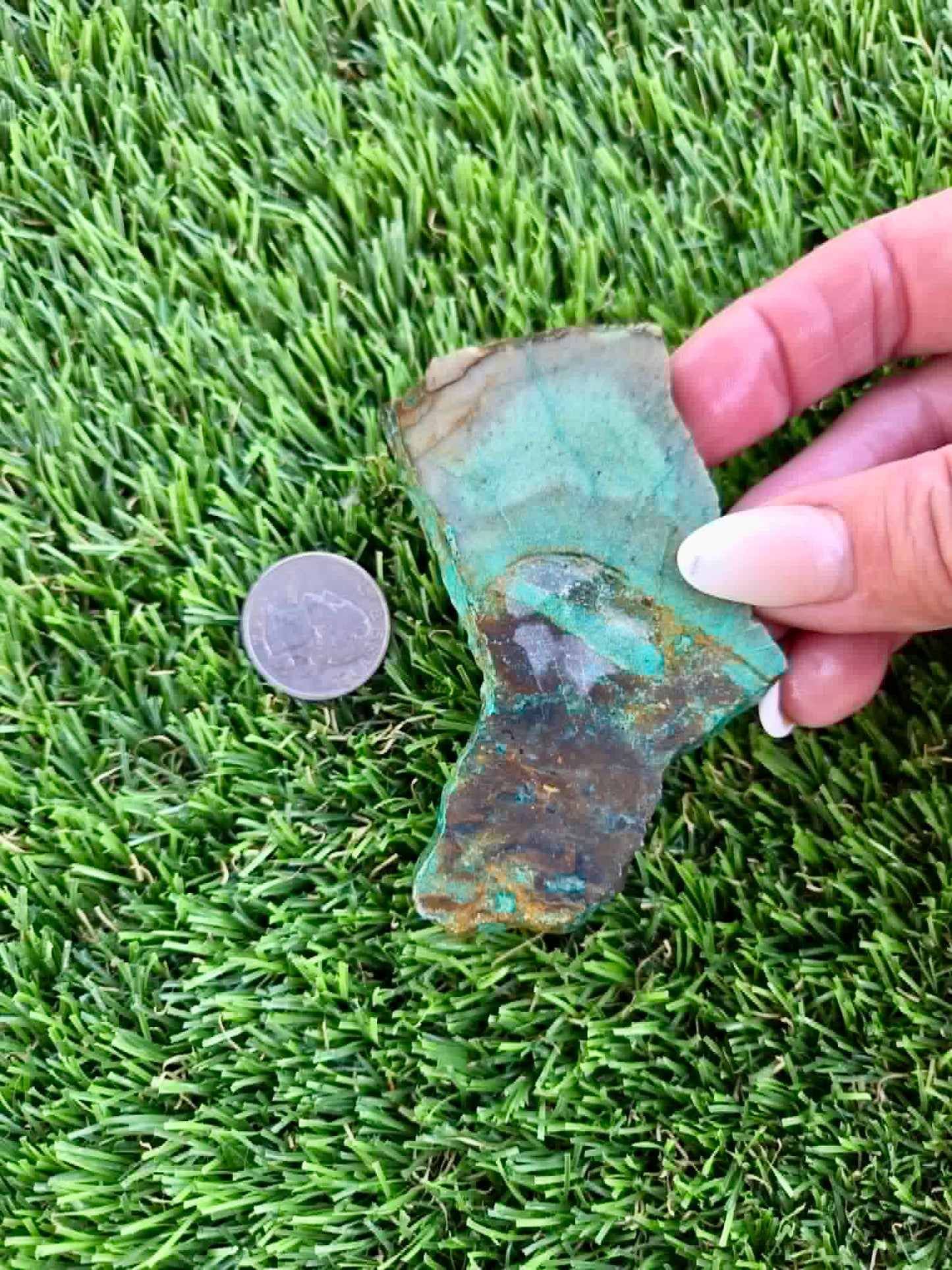 Copper & Malachite Matrix Slabs F302-308