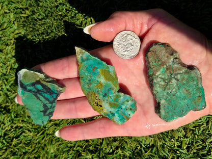 Globe Chrysocolla Slab Bundle-SB58