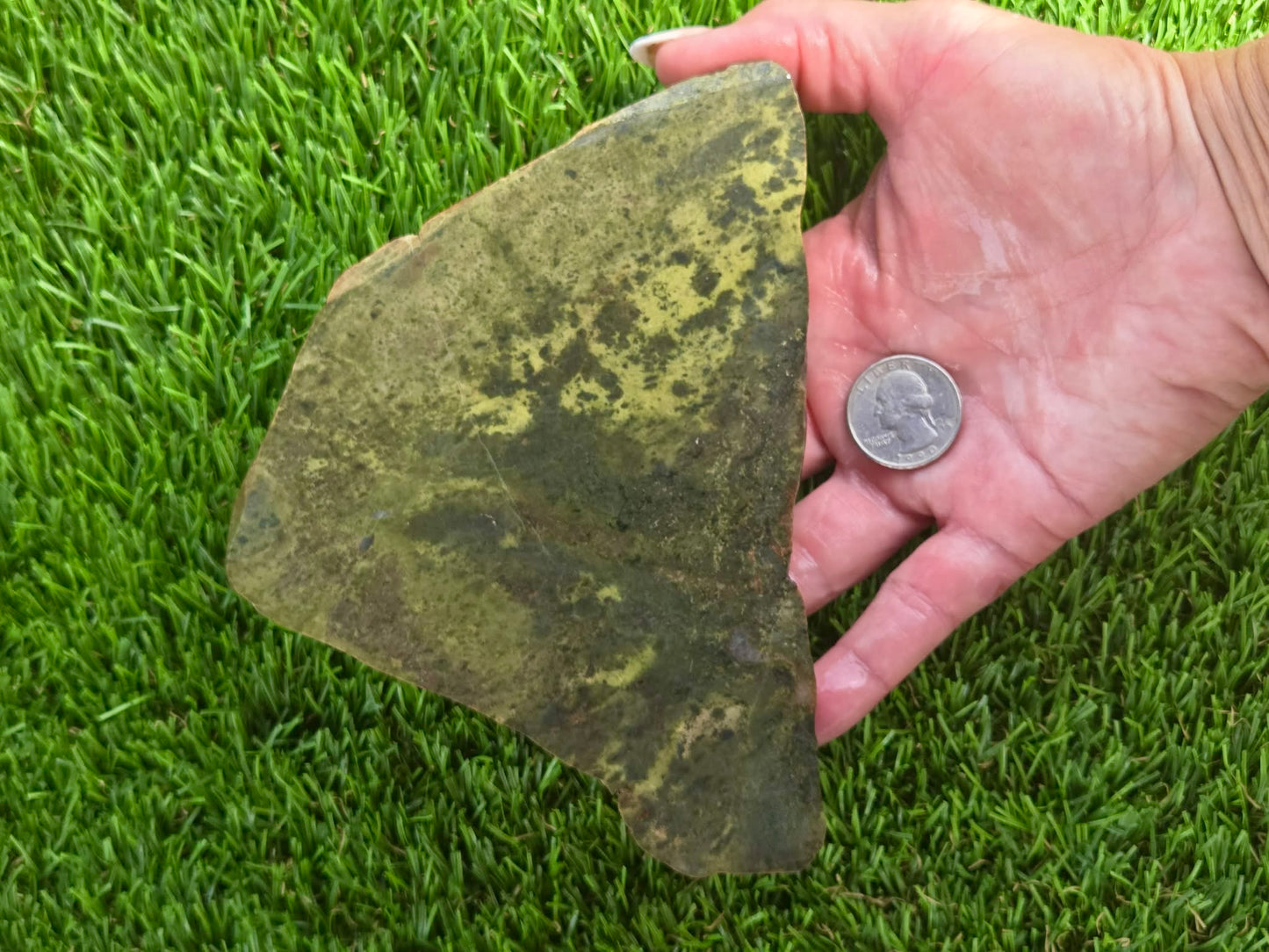Green Serpentine Slabs S885–890