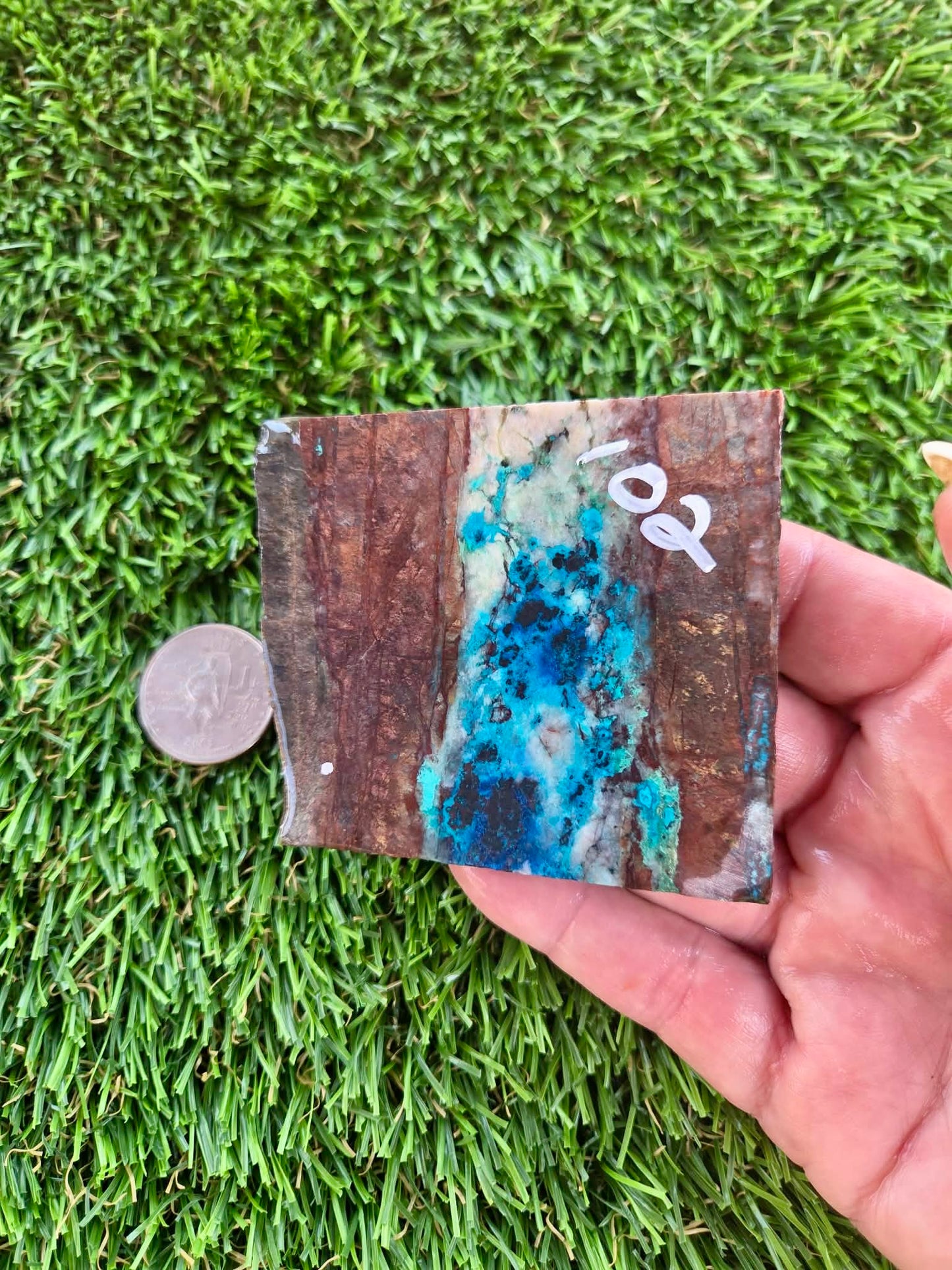 Shattuckite Slabs B101-106