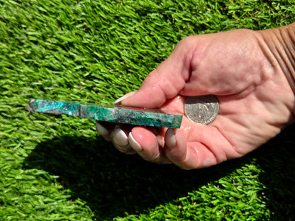Globe Chrysocolla, Malachite & Quartz Slab Bundle SB 159