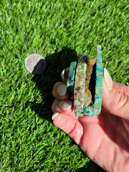 Globe Chrysocolla Slab Bundle-SB42