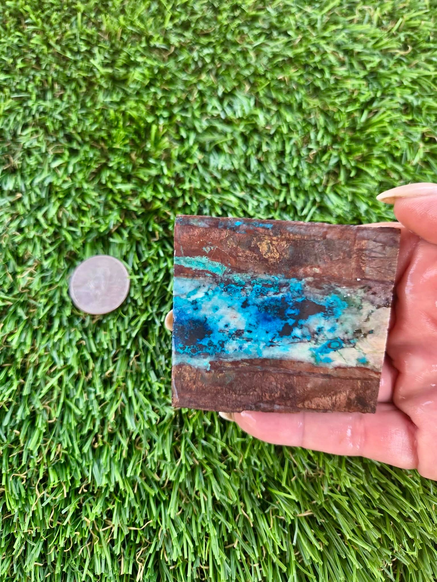 Shattuckite Slabs B101-106