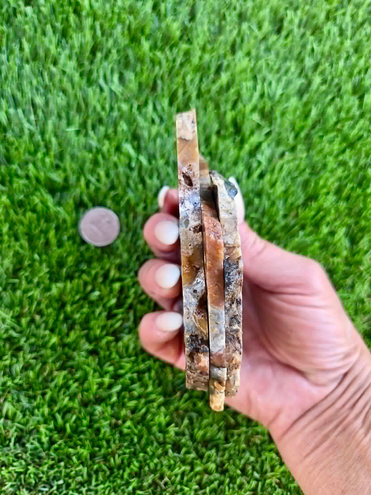 Indonesian Red Marcasite Slab 205-207