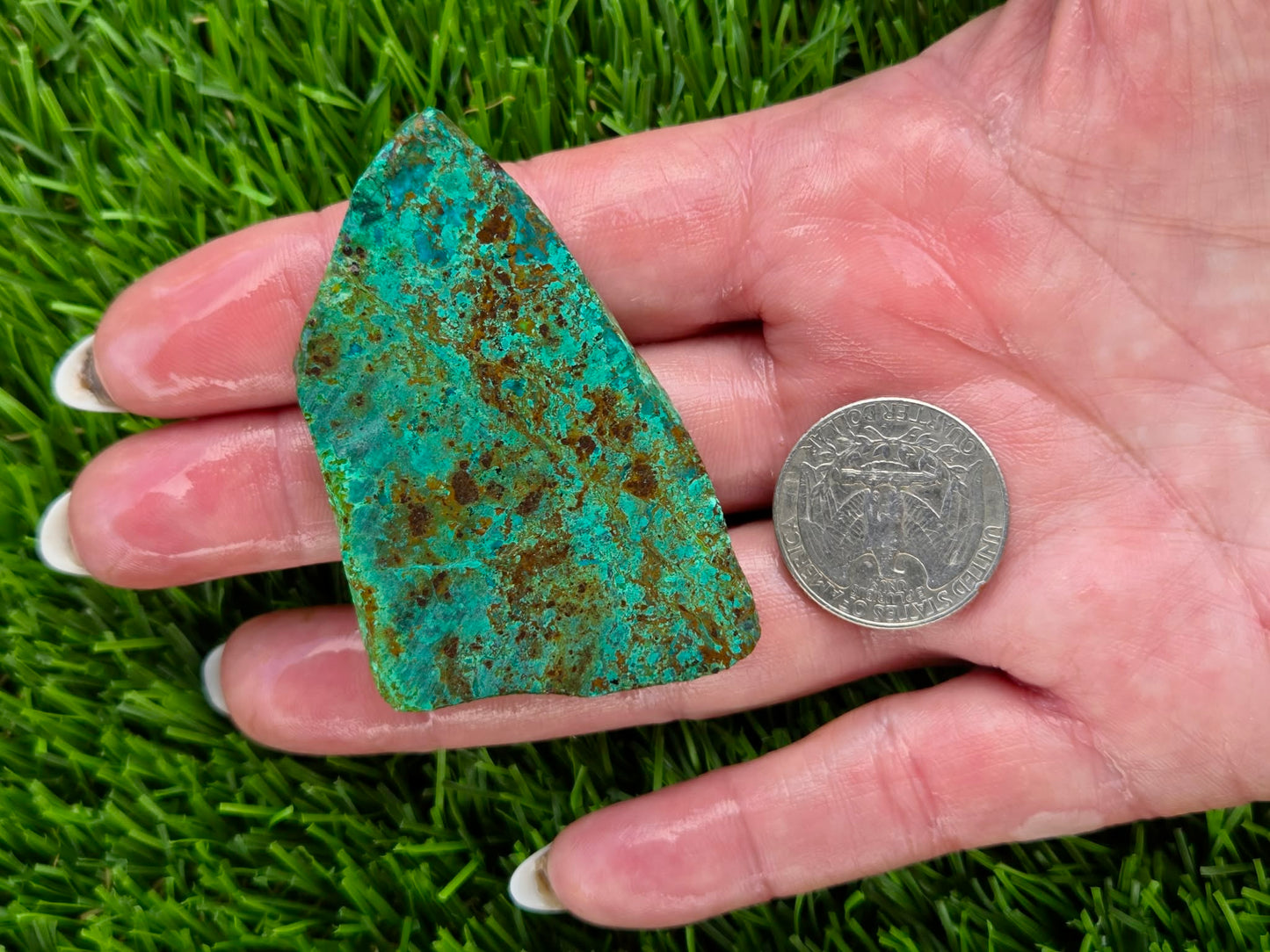 Globe Chrysocolla Slab Bundle-SB166