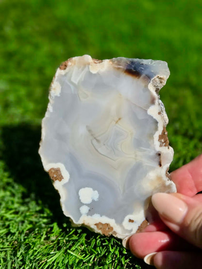 Blue Luna Agate Slabs H385-390