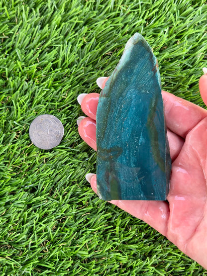 Blue-Green Jasper Slabs M639-644