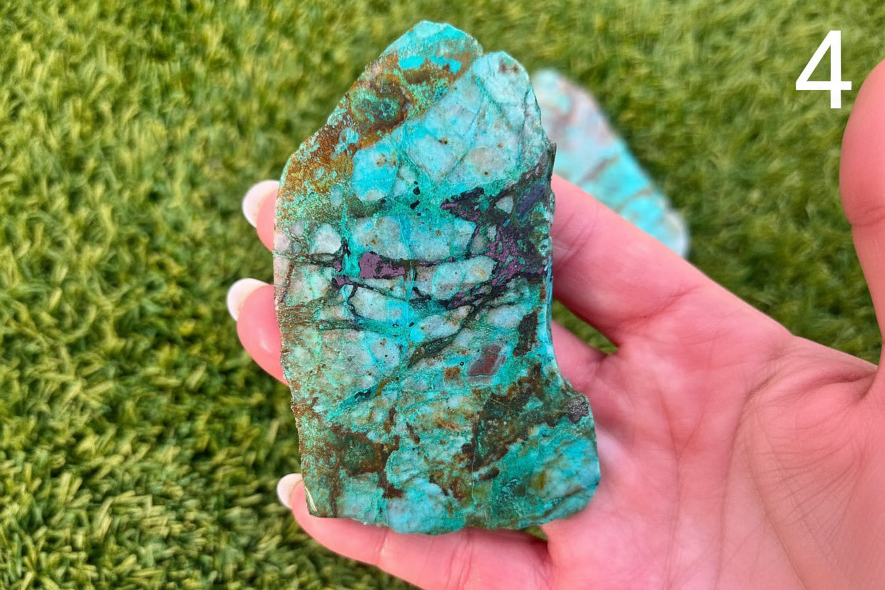 Globe Chrysocolla Slabs