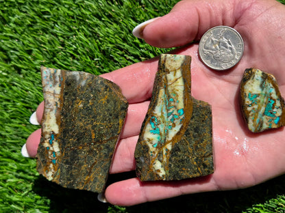 Globe Chrysocolla Slab Bundle-SB46