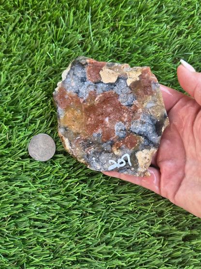 Indonesian Red Marcasite Slabs I459-462