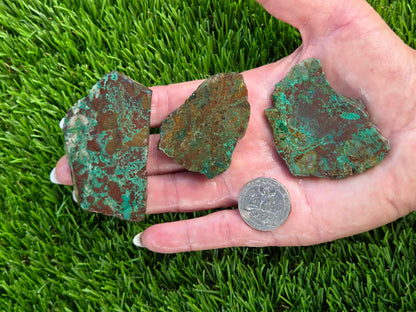 Globe Chrysocolla Slab Bundle-SB57