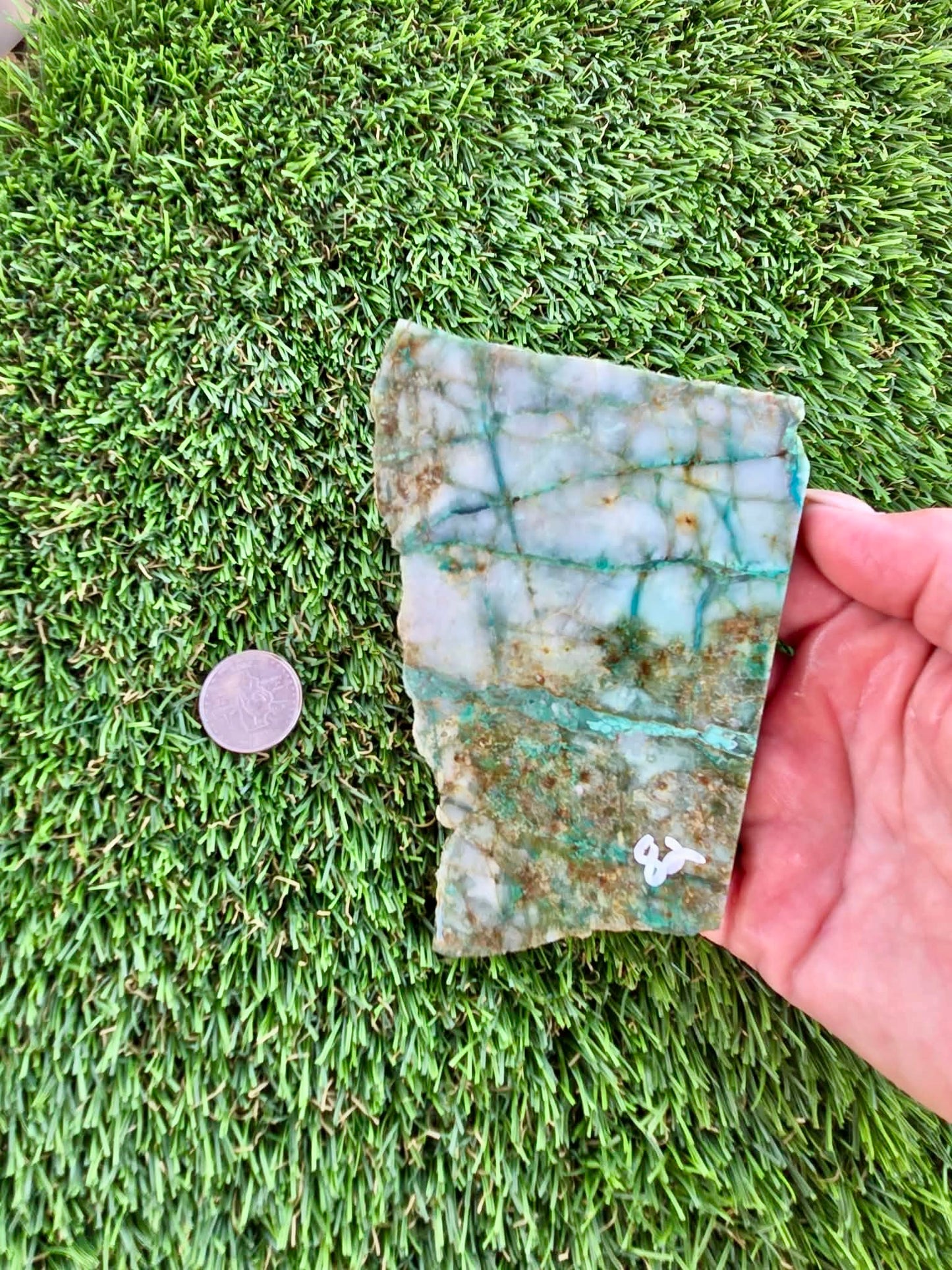 Globe Chrysocolla Slabs B79-84