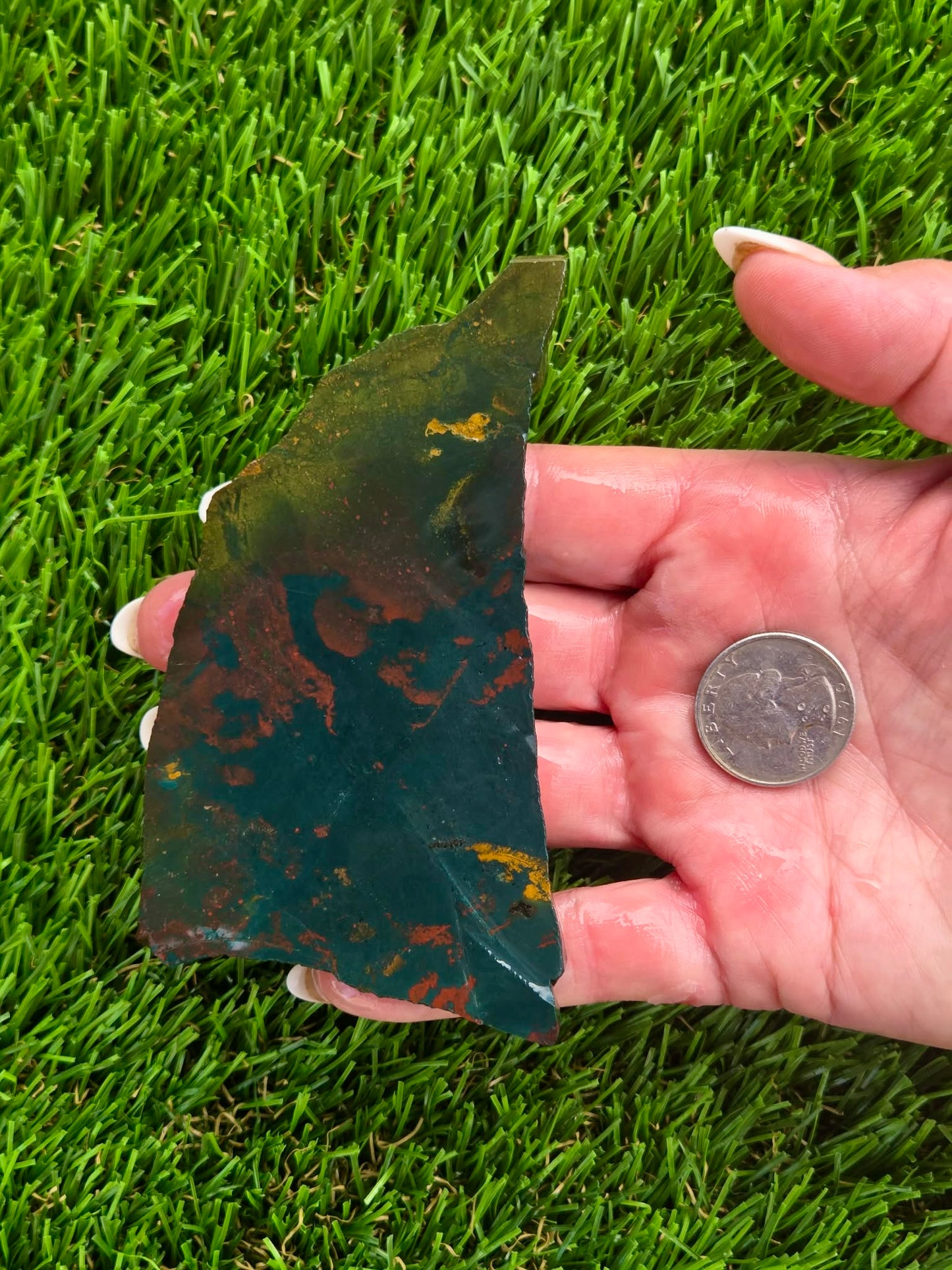 Indonesian Bloodstone Jasper Slabs O767–772
