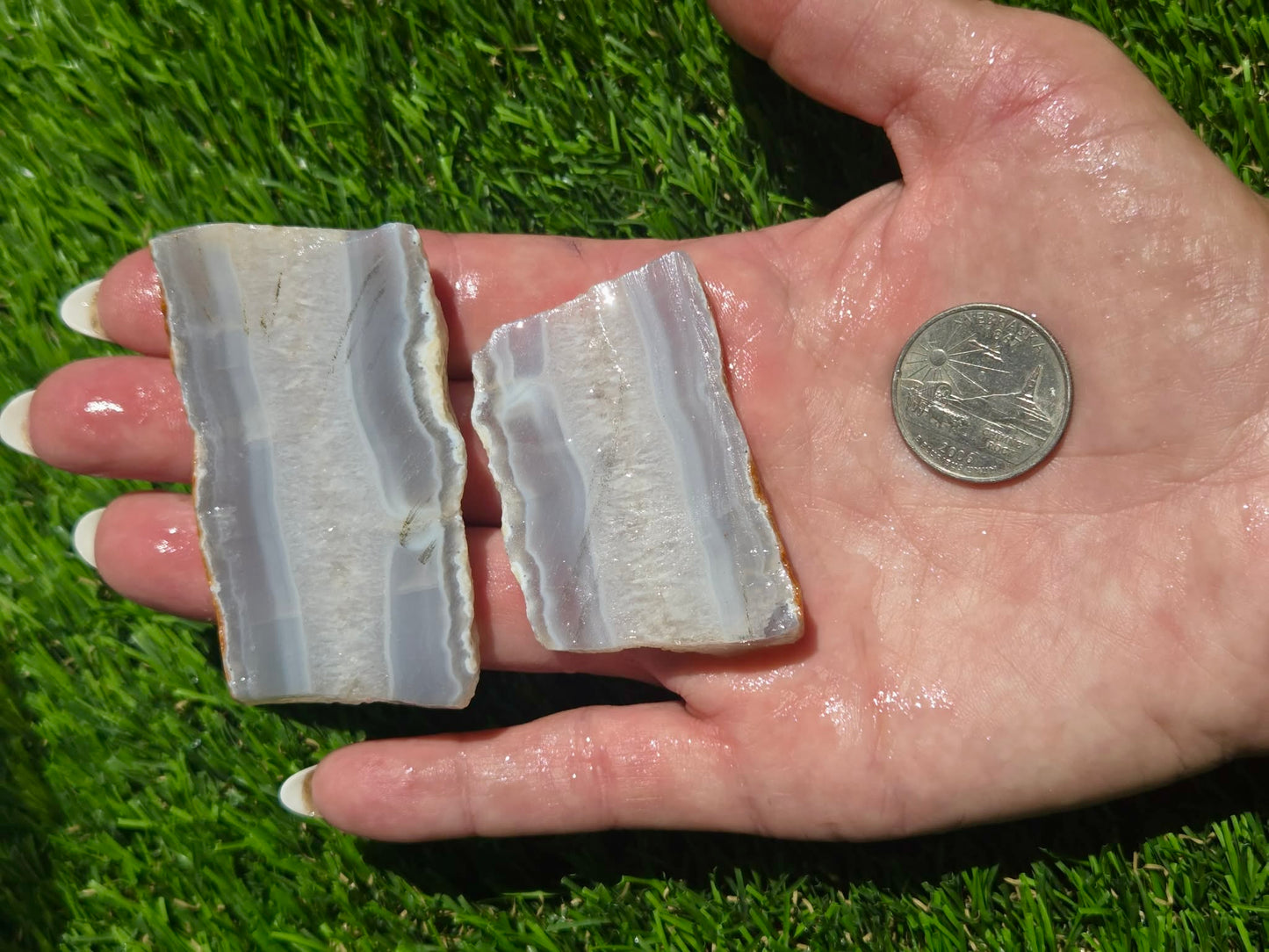 Banded Agate Slab Bundle SB73