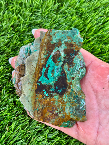 Globe Chrysocolla Slabs A50-55