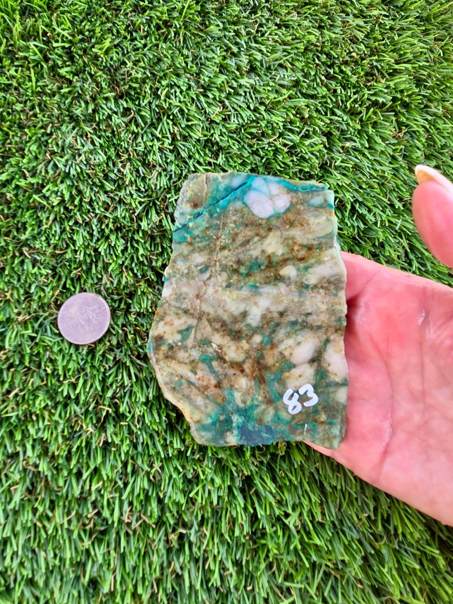 Globe Chrysocolla Slabs B79-84