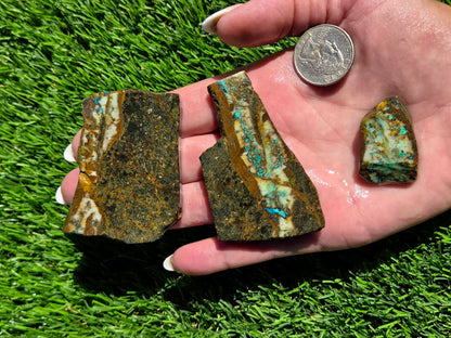Globe Chrysocolla Slab Bundle-SB46