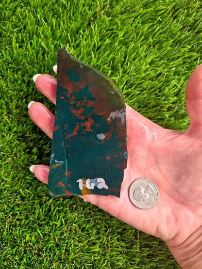 Indonesian Bloodstone Jasper Slabs O762-766