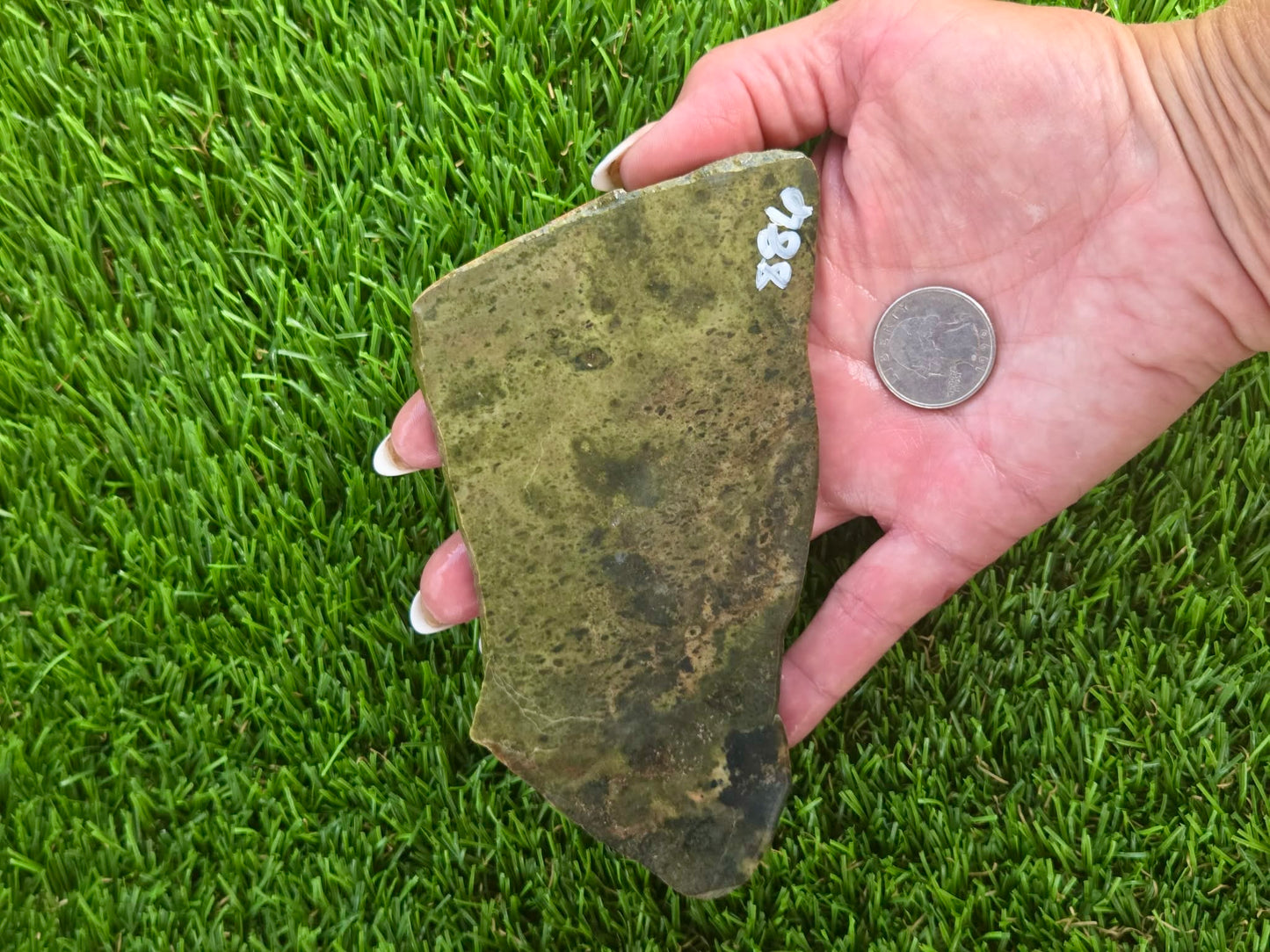 Green Serpentine Slabs S885–890
