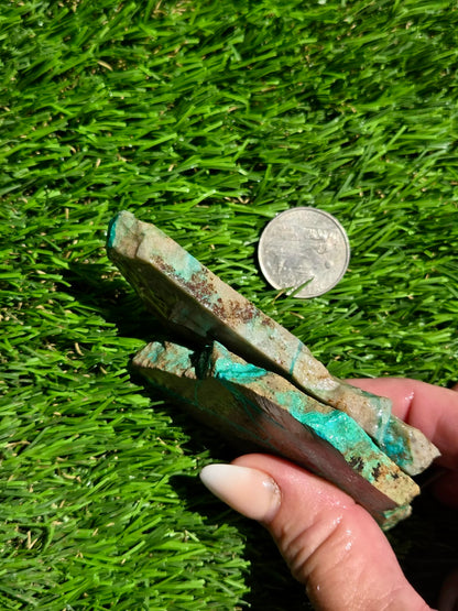 Globe Chrysocolla Slab Bundle-SB103