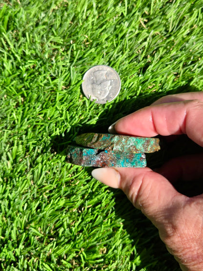 Globe Chrysocolla Slab Bundle-SB81