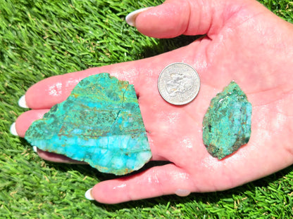 Globe Chrysocolla Slab Bundle-SB125