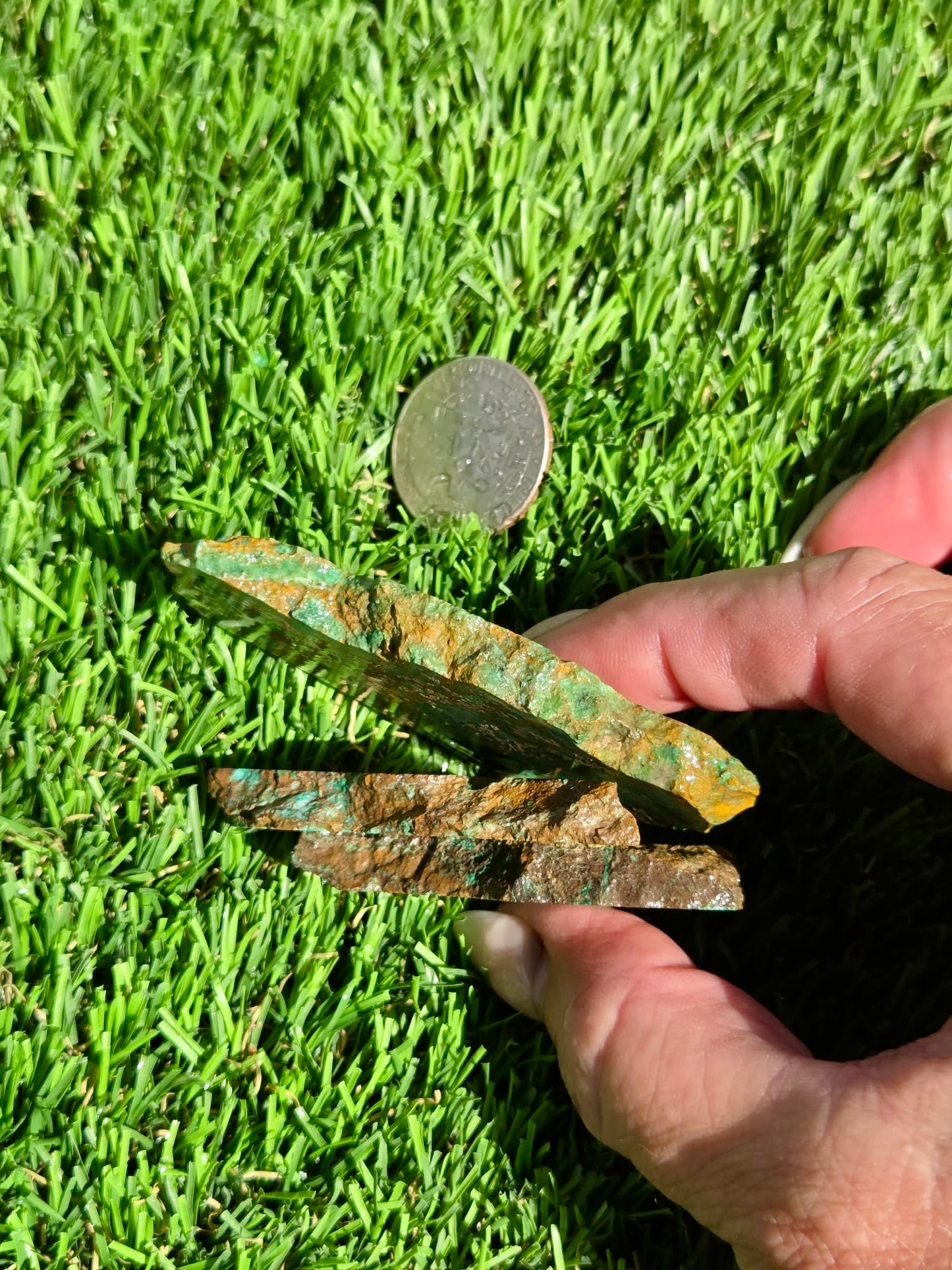 Dominican Mine Chrysocolla & Hematite Slab Bundle SB153
