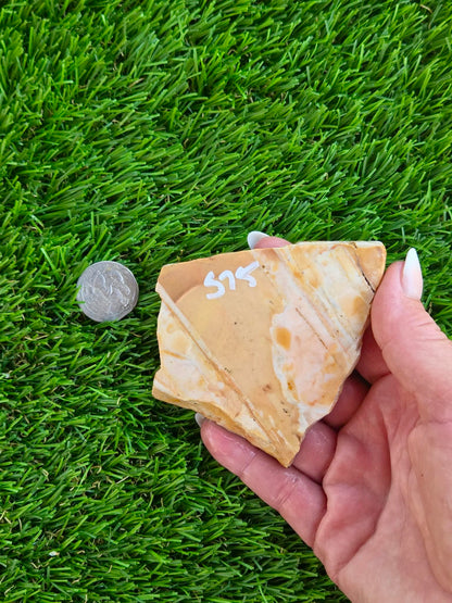 Natural Banded Mexican Onyx Calcite Slabs L575-580
