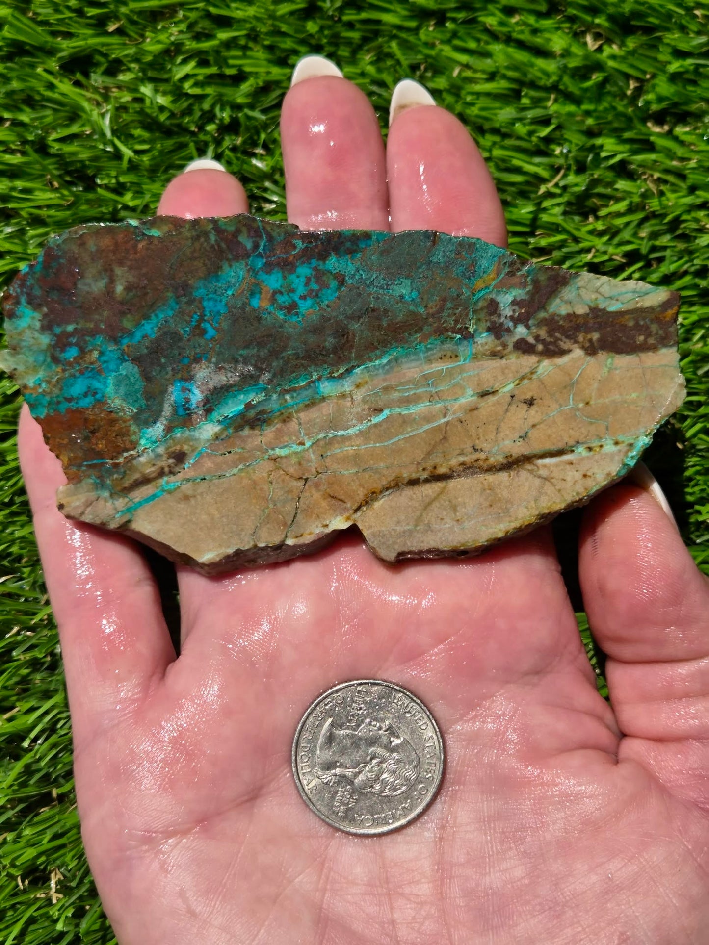 Chrysocolla Slab Bundle – Parker SB84