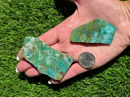 Globe Chrysocolla Slab Bundle-SB39