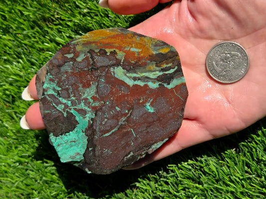 Globe Chrysocolla Slab Bundle-SB9