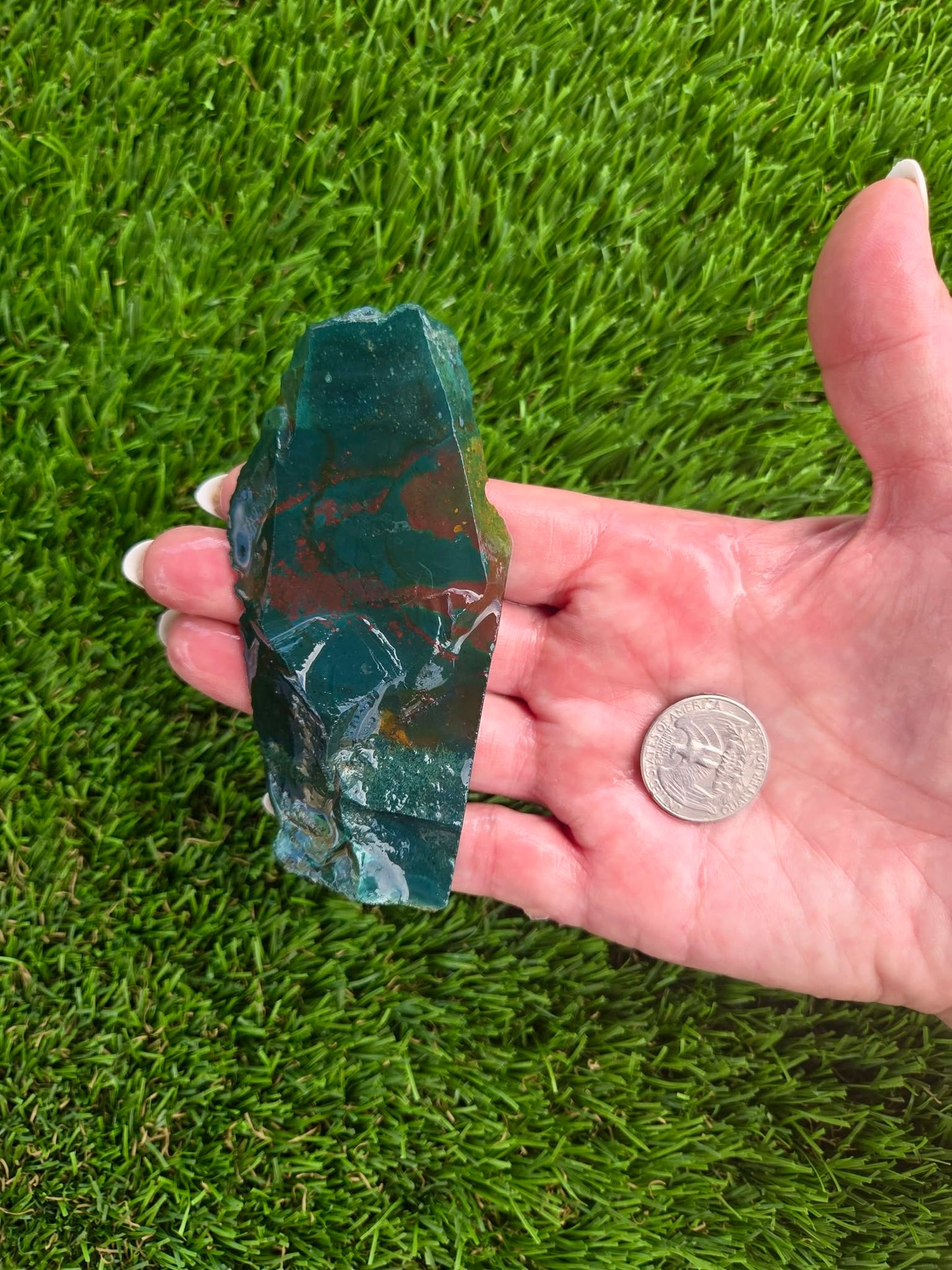 Indonesian Bloodstone Jasper Slabs O762-766